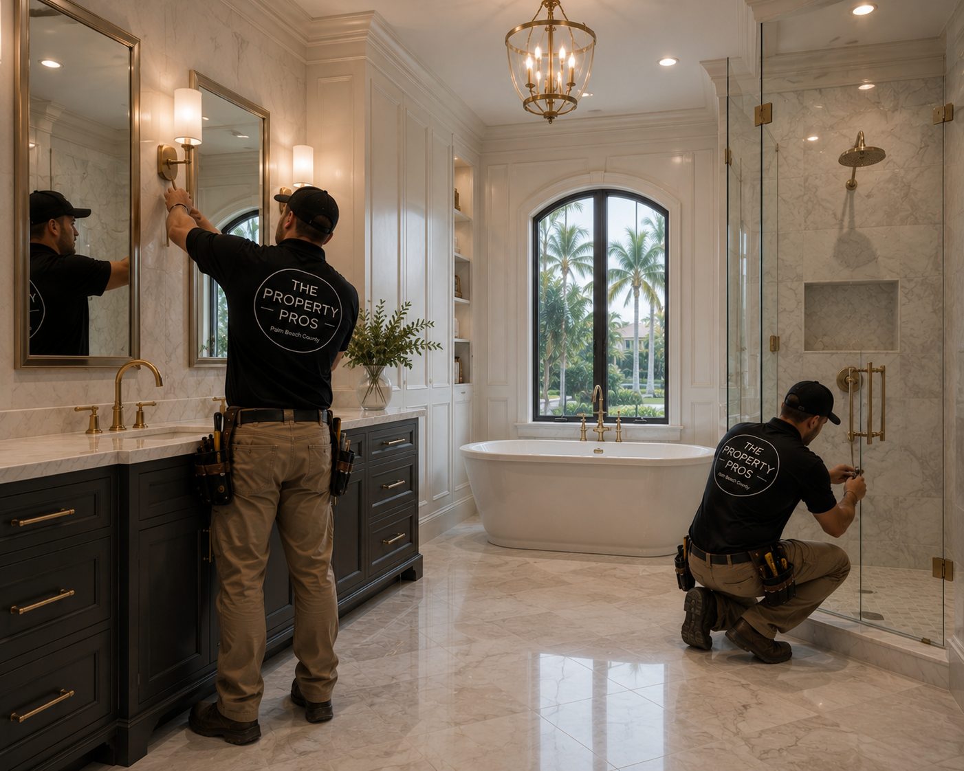Bathroom Demolition Stuart, FL — The Property Pros licensed General Contractor