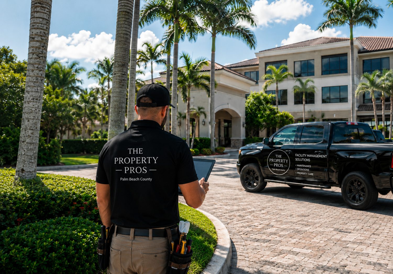 Facility management services Palm Beach County Florida HOA licensed general contractor property maintenance veteran owned The Property Pros
